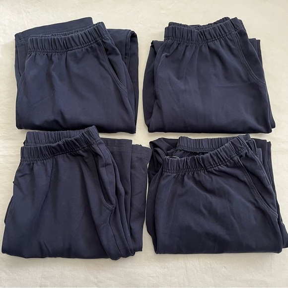 L.L. Bean Pants - L.L.Bean Blue Pull On Elastic Waist Pants Set of 4